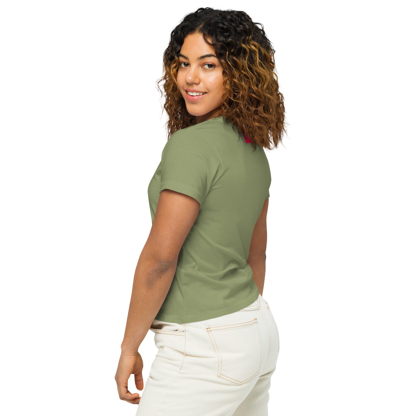 Women’s high-waisted t-shirt